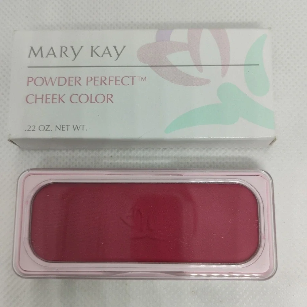 Vintage Mary Kay Powder Perfect Check Color 5285 True Red Discontinued NOS‎